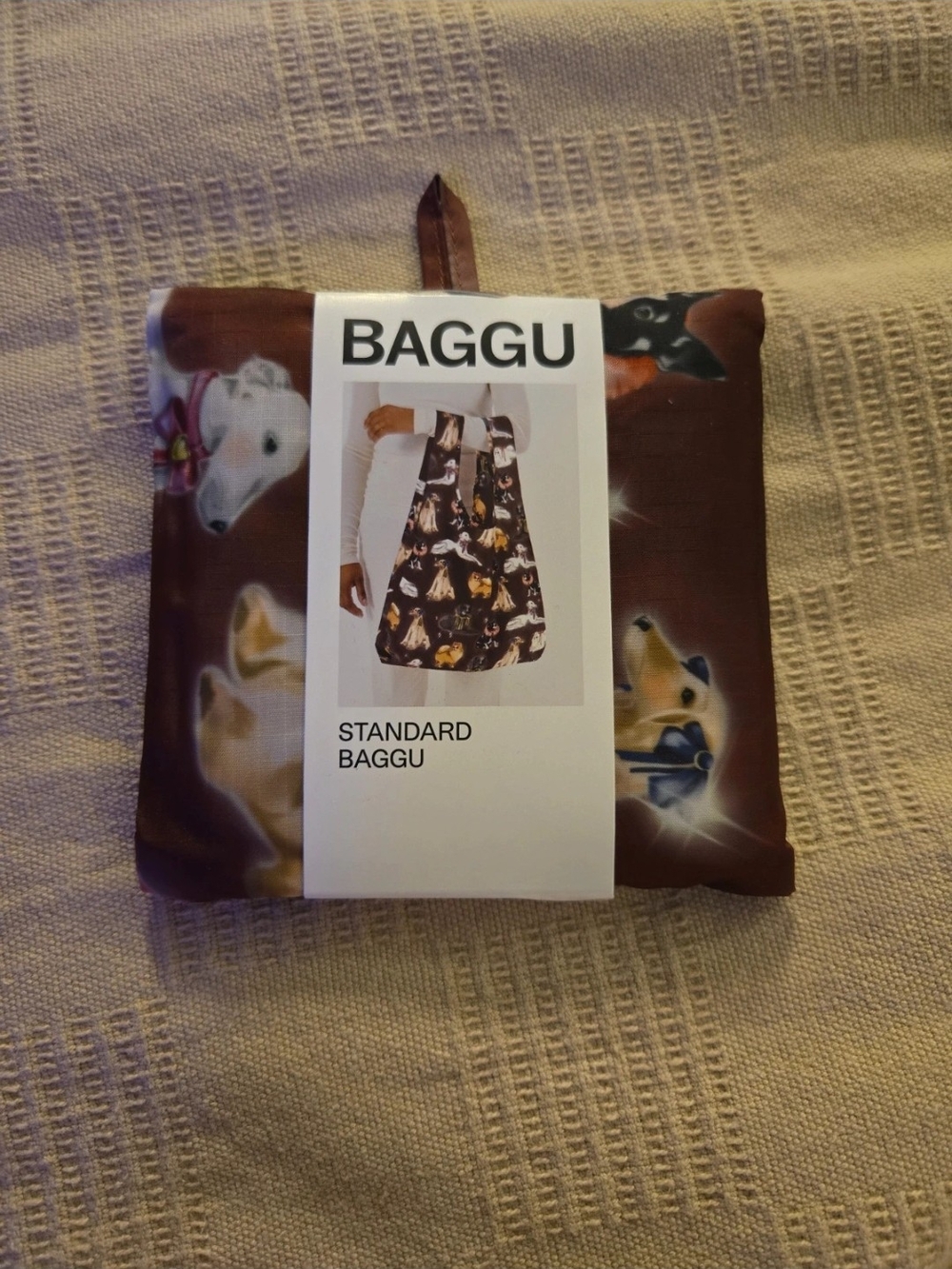 BAGGU Standard Reusable Bag - Fancy Dogs